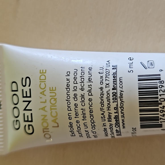 2 NWT Sunday Riley Good Genes .17 oz Lactic Acid Treatment - Picture 3 of 4